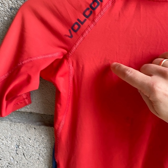Sz S Kids Volcom Youth Rashguard - Picture 4 of 12